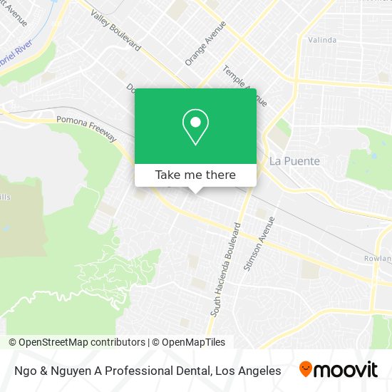 Mapa de Ngo & Nguyen A Professional Dental