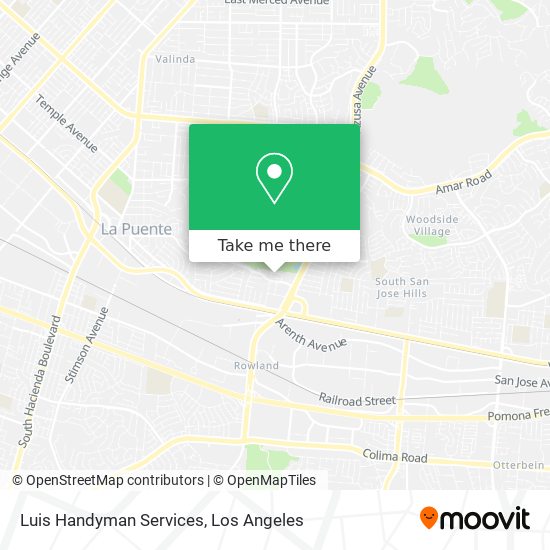 Luis Handyman Services map