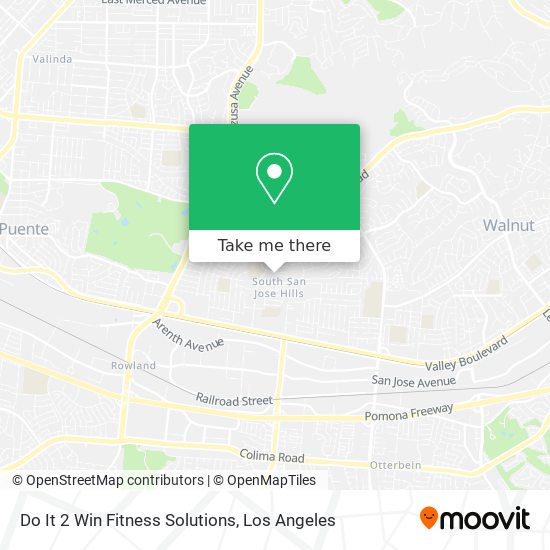 Mapa de Do It 2 Win Fitness Solutions