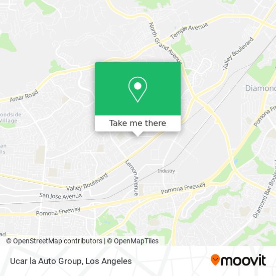 Ucar la Auto Group map