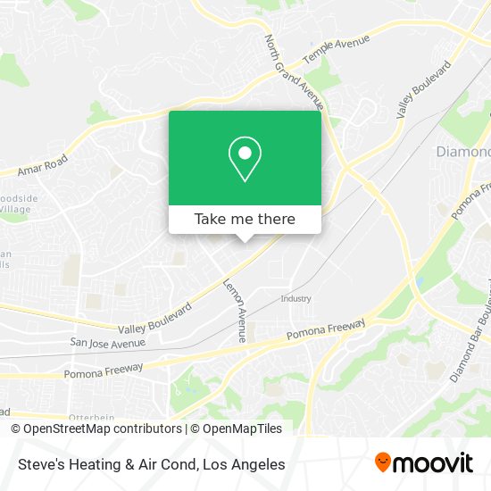 Mapa de Steve's Heating & Air Cond