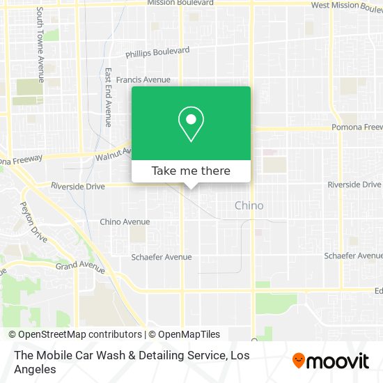 Mapa de The Mobile Car Wash & Detailing Service