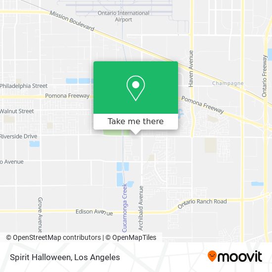 Spirit Halloween map