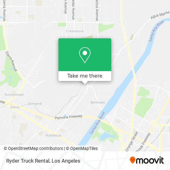 Mapa de Ryder Truck Rental