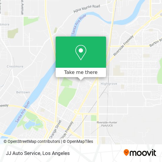 JJ Auto Service map