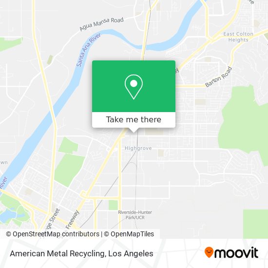 Mapa de American Metal Recycling