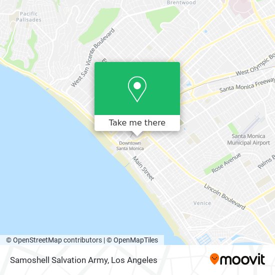 Samoshell Salvation Army map