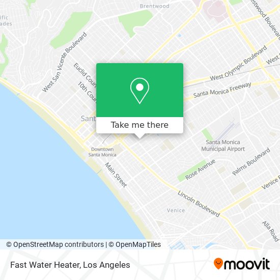 Fast Water Heater map