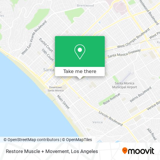 Restore Muscle + Movement map