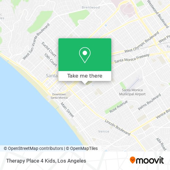 Therapy Place 4 Kids map