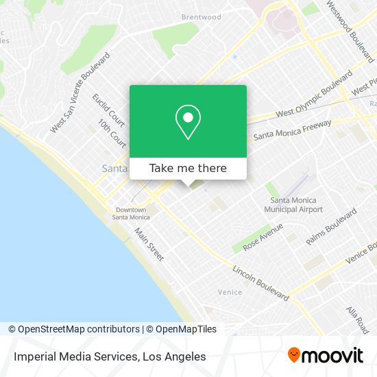 Imperial Media Services map