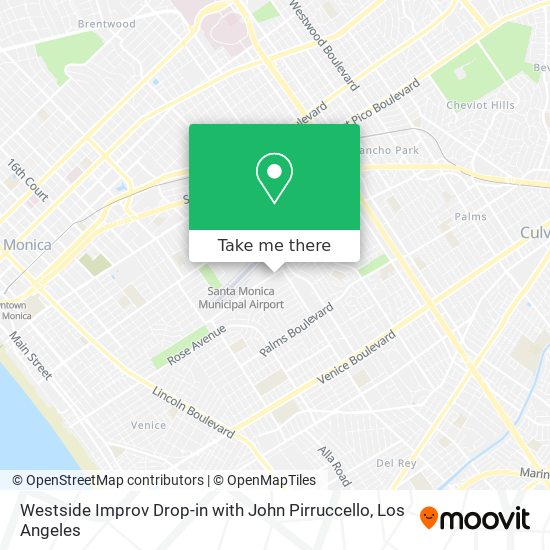 Mapa de Westside Improv Drop-in with John Pirruccello