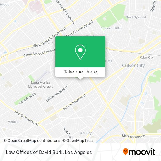 Mapa de Law Offices of David Burk