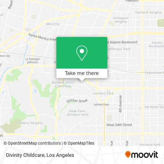 Divinity Childcare map