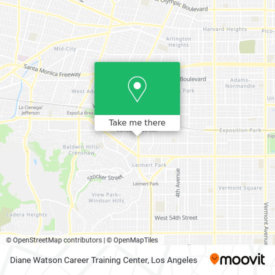 Diane Watson Career Training Center map