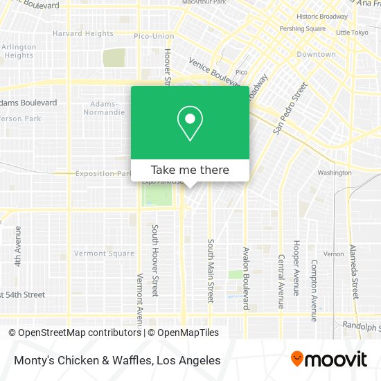 Monty's Chicken & Waffles map