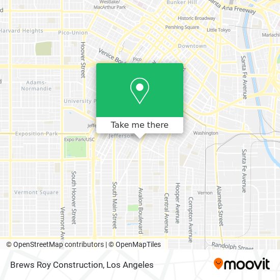 Mapa de Brews Roy Construction