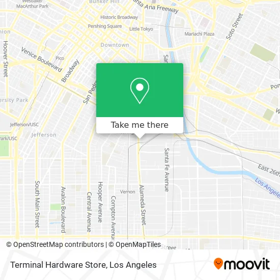 Terminal Hardware Store map