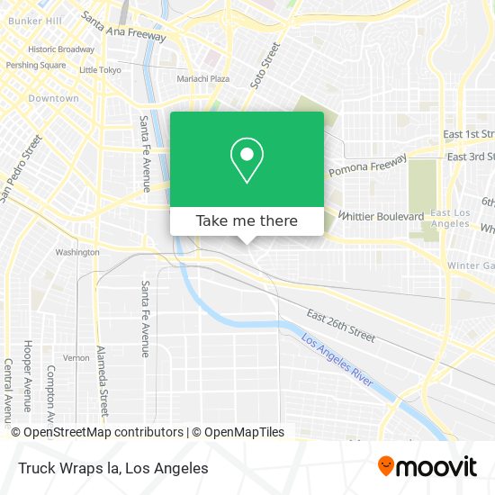 Truck Wraps la map