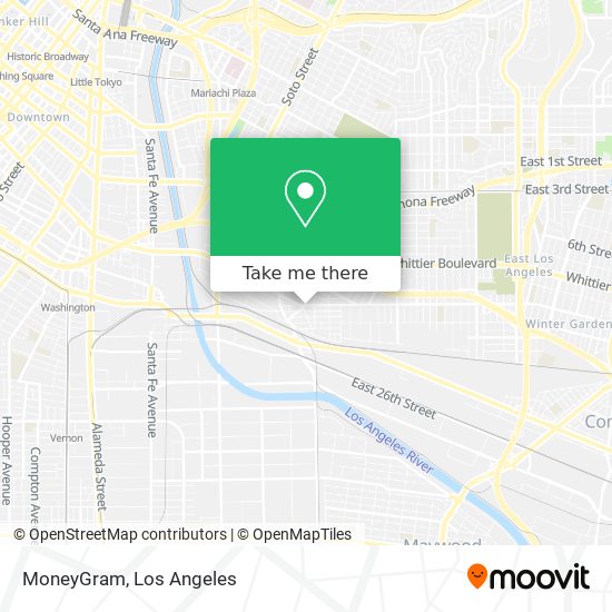 MoneyGram map