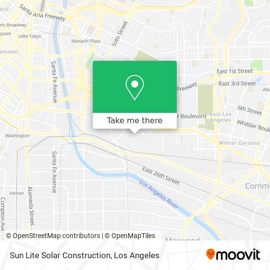 Mapa de Sun Lite Solar Construction