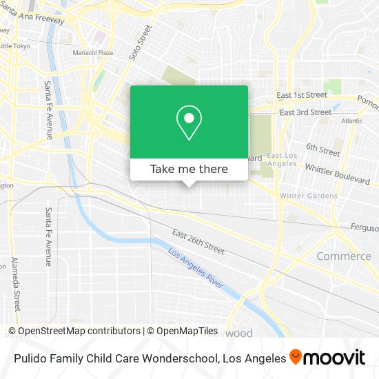 Pulido Family Child Care Wonderschool map