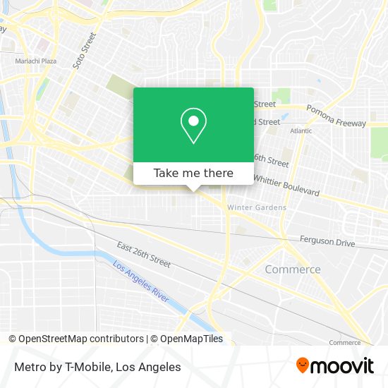 Metro by T-Mobile map