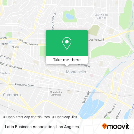 Mapa de Latin Business Association
