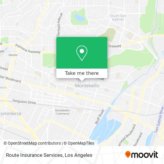 Route Insurance Services map