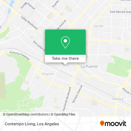 Contempo Living map