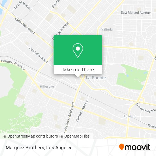 Marquez Brothers map