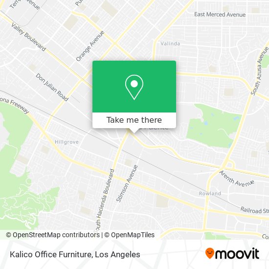 Kalico Office Furniture map