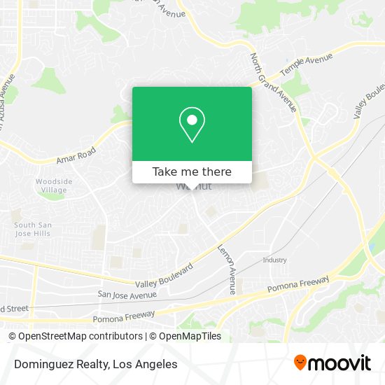 Mapa de Dominguez Realty