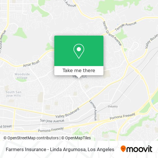 Mapa de Farmers Insurance - Linda Argumosa