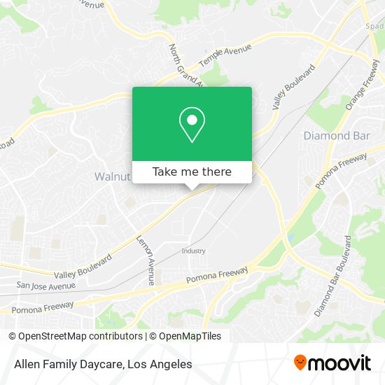 Mapa de Allen Family Daycare