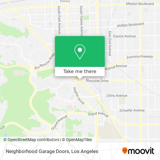 Neighborhood Garage Doors map