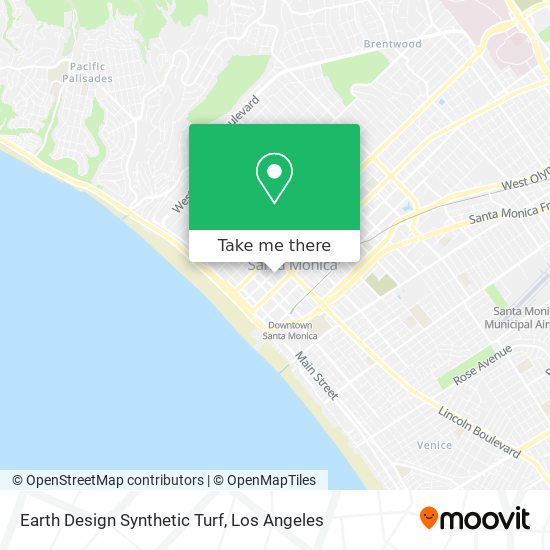 Earth Design Synthetic Turf map