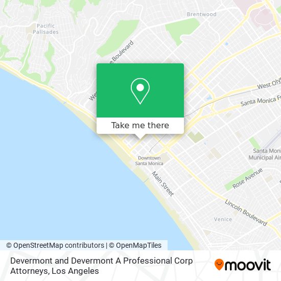 Mapa de Devermont and Devermont A Professional Corp Attorneys