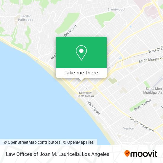 Mapa de Law Offices of Joan M. Lauricella