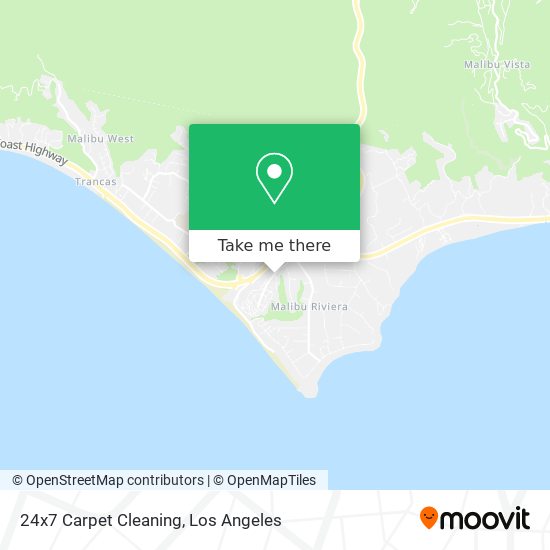 24x7 Carpet Cleaning map