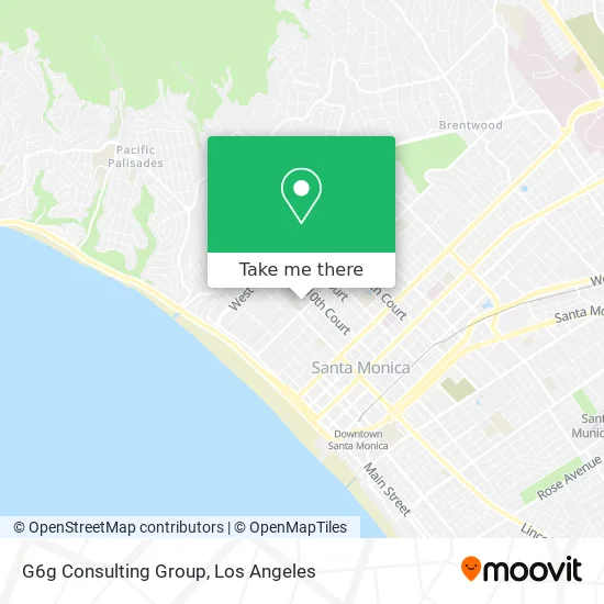 G6g Consulting Group map