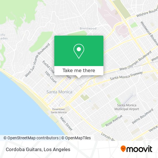 Mapa de Cordoba Guitars