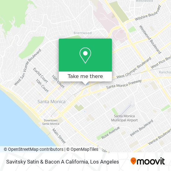 Savitsky Satin & Bacon A California map