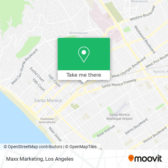 Maxx Marketing map