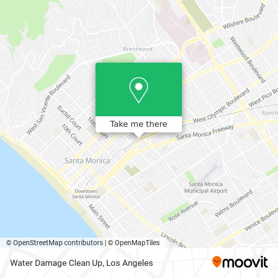 Water Damage Clean Up map