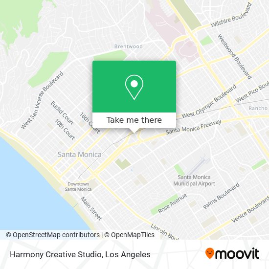 Mapa de Harmony Creative Studio