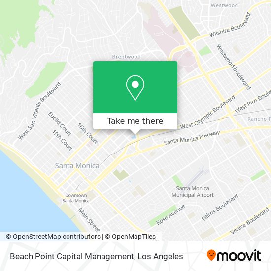 Mapa de Beach Point Capital Management