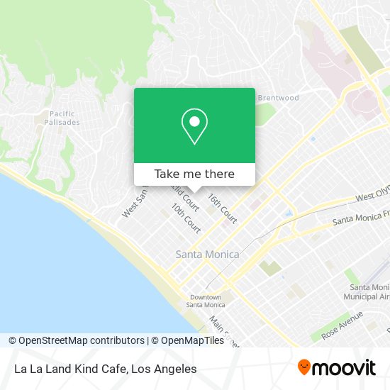 La La Land Kind Cafe map