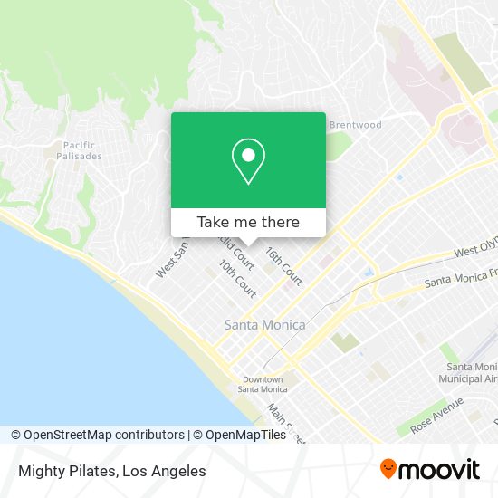 Mighty Pilates map