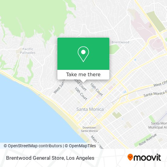 Mapa de Brentwood General Store